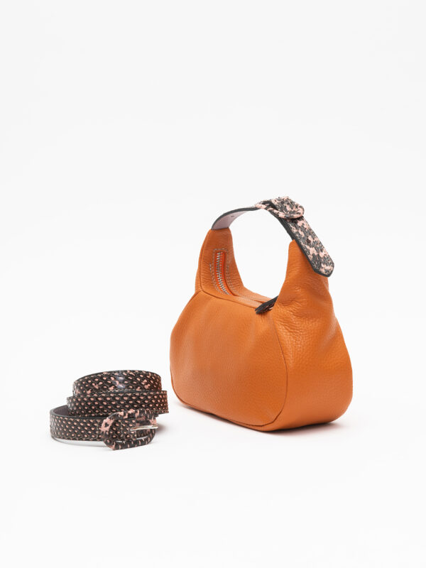 coppelle & cintura<span> - </span>orange e rosa nero
