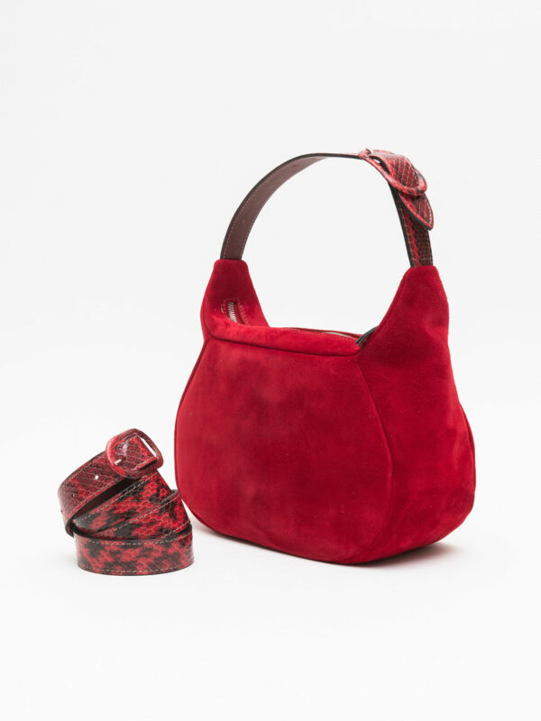coppelle large & cintura<span> - </span>scamosciato rosso