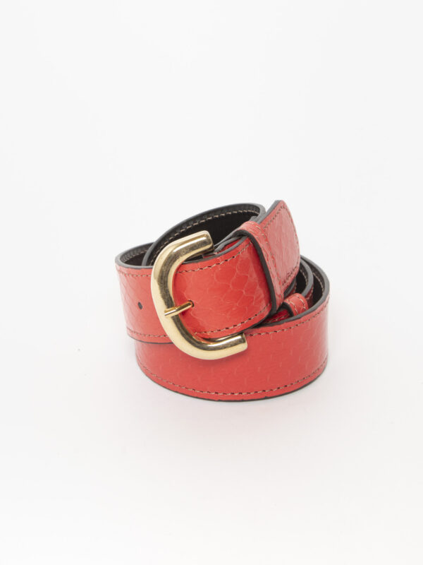 cintura 3,5 cm<span> - </span>rosso