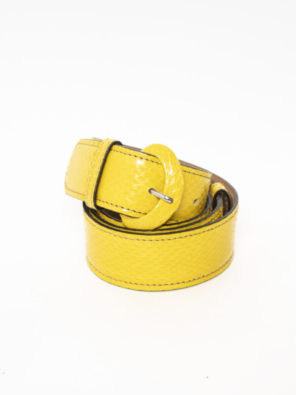 cintura 3 cm<span> - </span>giallo