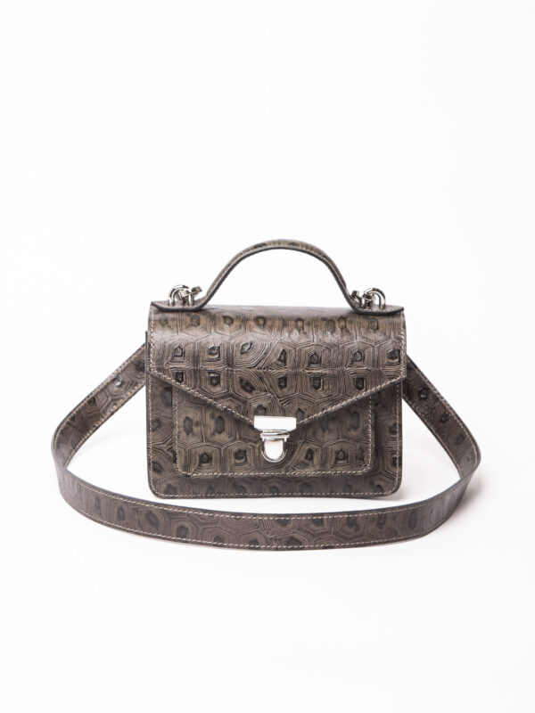 ripa mini<span> - </span>marrone tartaruga verde