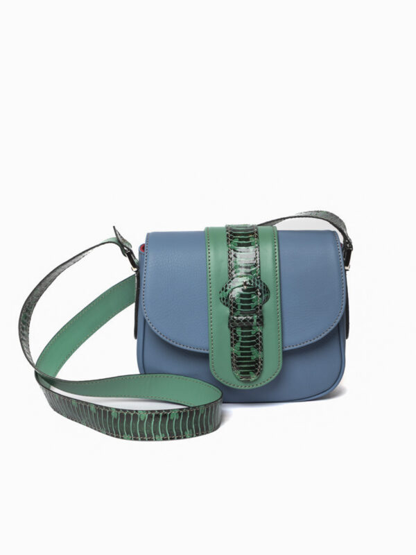 livia small<span> - </span>celeste e verde