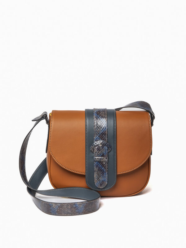livia<span> - </span>cuoio e blu
