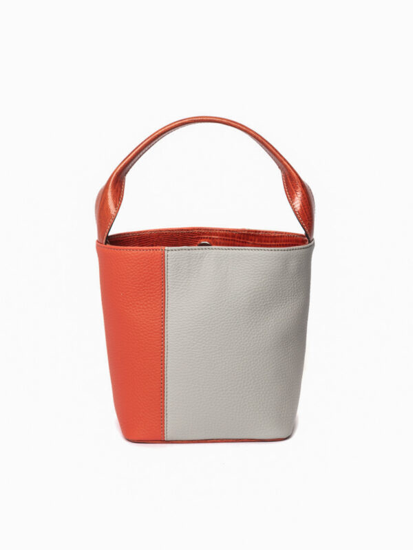 aurelia mini<span> - </span>corallo e grigio
