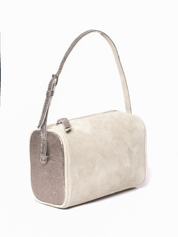 tiberina<span> - </span>grigio scamosciato argento