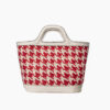 bianco e rosso pied de poule